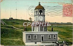 Carte Postale Ancienne The Old Town Clock and Citadel Halifax