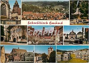 Carte Postale Moderne Schwabisch-Gmund Panorama