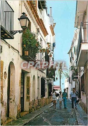 Carte Postale Moderne Sitges costa dorada carrer