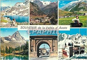 Carte Postale Moderne Val D'Aoste Panorama
