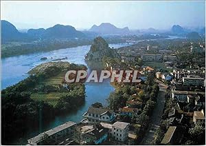 Carte Postale Moderne China A bird's eye view of Guilin