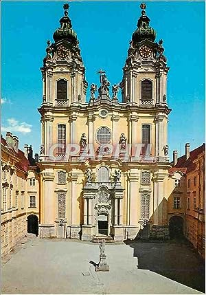 Carte Postale Moderne Stiftskirche Melk a d Donau Mo Kolomanhof