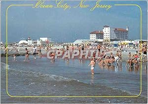Carte Postale Moderne Ocean City New Jersey Surf Bathers and Wide Beach
