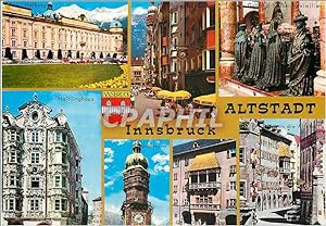 Carte Postale Moderne Altstadt Innsbruck Tyrol Austria Siege des IX et XII jeux Olympiques d'hive...