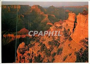 Carte Postale Moderne Grand Canyon National Park Arizona the Sunset Casts Its Evening Glow on the...