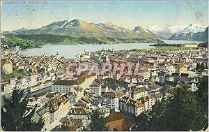 Carte Postale Ancienne Luzern vom gutsch aus