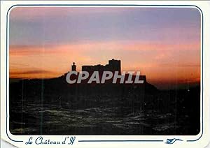 Carte Postale Moderne Marseille (B du R) Crepuscule sur Le Château d'If
