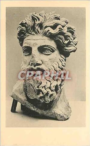 Carte Postale Ancienne Head of a Triton from the Odeion
