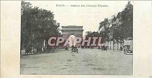 Carte Postale Ancienne Paris avenue des champs elysees