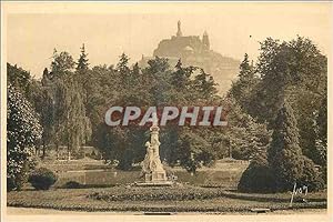 Carte Postale Ancienne le Puy (Haute Loire) Jardin Public de Fer a Cheval