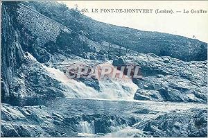 Carte Postale Ancienne Le Pont de Montvert (Lozere) Le Gouffre