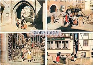 Carte Postale Moderne Souvenir d'Alsace
