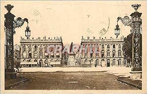 Carte Postale Ancienne Nancy Place de Statue de Stanislas