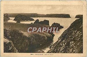 Carte Postale Ancienne Belle Isle Baie du Talud