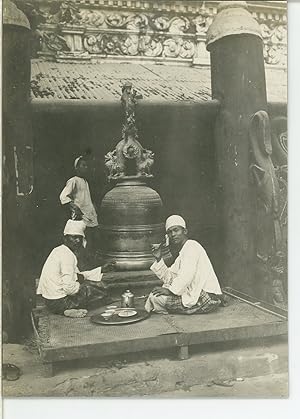 Burma, Rangoon, An Ancient Bell
