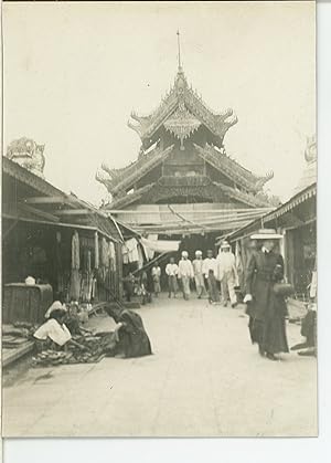 Burma, Rangoon, Street Scene