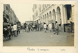 Malaysia, Kuala Lumpur, Street Scene 1921