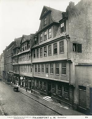 Allemagne, Frankfurt, Goethehaus