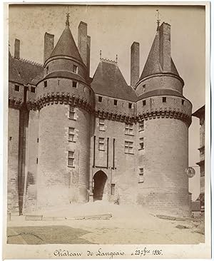 France, Château de Langeais, vue générale