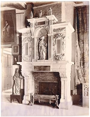 France, Nancy, cheminée, sculptures, don de Me de Montesquiou préfet de Meurthe et Moselle