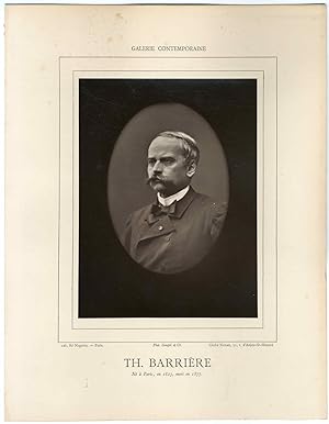 Galerie Contemporaine, Théodore Barrière (1821 - 1877), auteur dramatique français