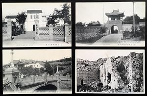 Group of Four (4) Vintage Postcards of Port Arthur (Lushunkou), China from the Japanese Occupatio...