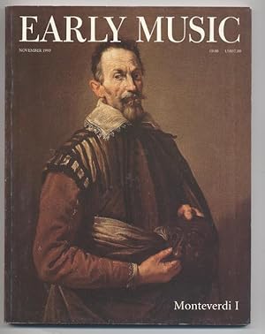 Early Music magazine, Volume 21, No. 4, November 1993 (Monteverdi I)