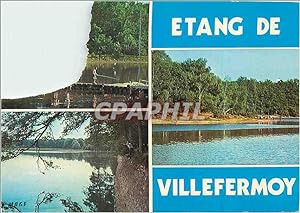 Carte Postale Moderne Etang de Villefermoy (Seine et Marne)