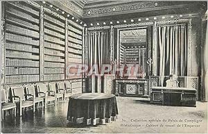 Carte Postale Ancienne Collection Speciale du Palais de Compiegne Bibliotheque
