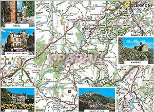 Carte Postale Ancienne en Parcourant l'Auvergne et le Limousin Couleurs et Lumiere de France