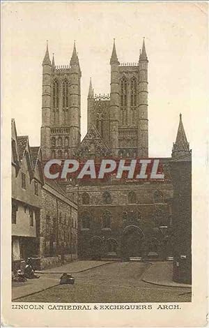 Carte Postale Ancienne lincoln Cathédrale