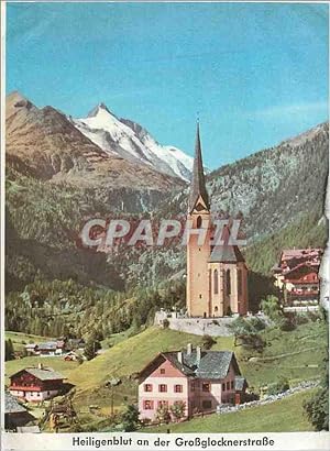 Carte Postale Ancienne Heiligenblut an der GroBglocknerstrasse