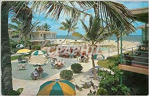 Carte Postale Moderne Fort Lauderdale Florida South Patio Lago Mar Hôtel et Apts