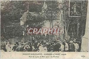 Reproduction Nogent sur Marne Garnier et Valet Nuit du 14 au 15 Mai 1912 Le Pavillon