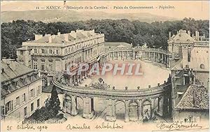 Carte Postale Ancienne Nancy Hemicycle de la Carriere Palais du Gouvernement Pepiniere La Lorrain...