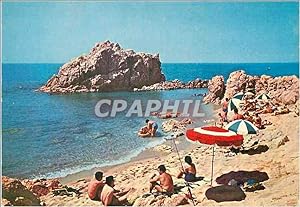 Carte Postale Moderne Calella de Mar Plage de la Grosse Roche