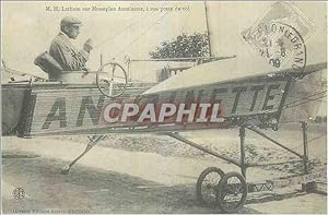Reproduction Champagne Monoplan Antoinette a son Poste de Vol Latham Aviation