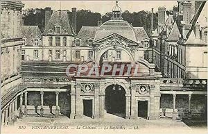 Carte Postale Ancienne Fontainebleau Le Château Le Baptistere