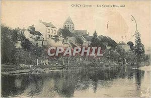 Carte Postale Ancienne Checy (Loiret) Les Courties Boulerard