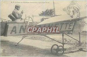 Reproduction Latham sur Monoplan Antoinette a son Poste de Vol Avion Aviation