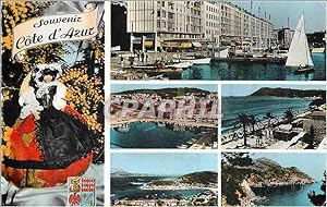 Carte Postale Moderne Toulon Lumiere et Beaute de la Cote d'Azur La Seyne Les Sablettes Cap Sicie...