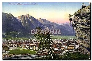 Autriche Asutria Osterreich Innsbruck Carte Postale Ancienne M Schneiss muass ma habb