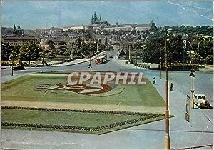Carte Postale Ancienne Praha vue du Château de Prague