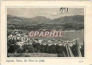 Carte Postale Moderne Ajaccio La Corse île de Beaute Le Fond du Golfe