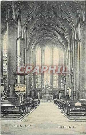 Carte Postale Ancienne Munster i W Lamberti Kirche