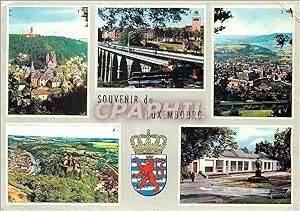 Carte Postale Moderne Souvenir de Luxembourg Clervaux Luxembourg Echternach Vianden Mondorf les B...