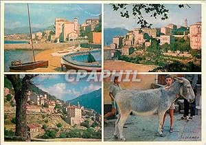 Carte Postale Moderne La Corse Pittoresque La Plage et le Port de Propriano vue générale de Sarte...