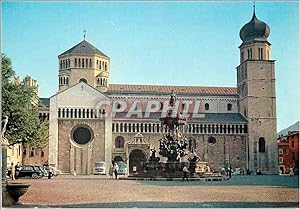 Carte Postale Moderne Trento Il Duomo e la Fontana del Nettuno