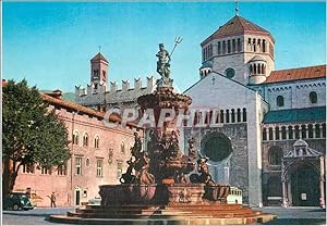 Carte Postale Moderne Torbole Lago di Garda Fontana del Nettuno e Duomo