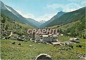 Carte Postale Moderne Valle d'Aosta Valsavarenche m 1541 Panorama